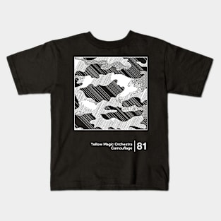 YMO / Minimalist Style Graphic Design Kids T-Shirt